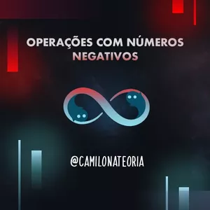 Imagem de capa para o Curso online Aula completa - Operações com números negativos