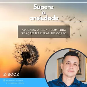 Imagem de capa para o Ebook Supere a Ansiedade 