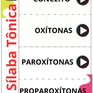 Imagem de capa para o Ebook Sílaba Tônica