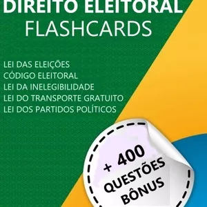 Imagem de capa para o Curso online Direito Eleitoral - FlashCards + Bônus