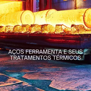 Imagem de capa para o Curso online Aços Ferramenta e seus Tratamentos Térmicos