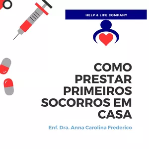 Imagem de capa para o Ebook Como Prestar Primeiros Socorros em Casa