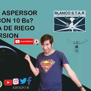 Imagen de portada para Curso online FABRICACION DE ASPERSOR CASERO CON 10 BS