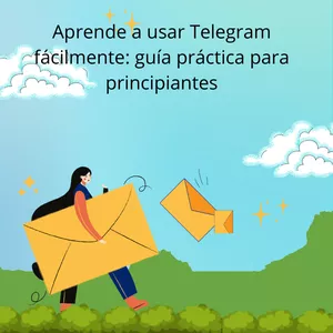 Imagen de portada para Ebook Aprende a usar Telegram fácilmente: guía práctica para principiantes