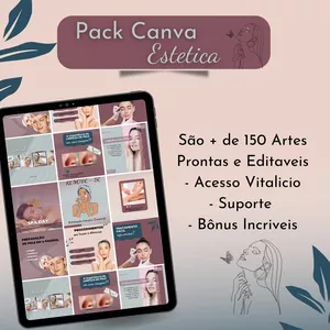 Curso Pack Canva Estética 