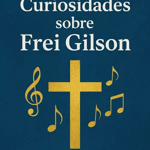 Imagem de capa para o Ebook 📘 História e Curiosidades sobre Frei Gilson ✨ Descubra a trajetória, curiosidades e impacto do Frei mais influente do Brasil.