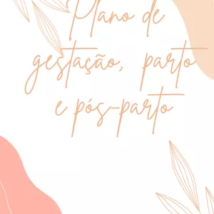 Imagem de capa para o Curso online Plano de gestação, parto e pós- parto