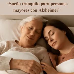 Imagen de portada para Curso online Sueño tranquilo para personas mayores con Alzheimer