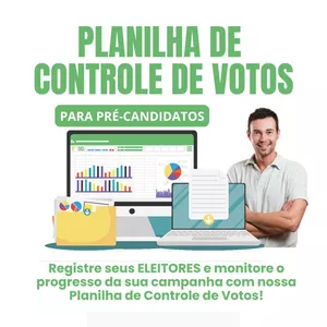 Imagem de capa para o Curso online Planilha de Controle de Votos