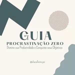 Imagem de capa para o Ebook PROCRASTINAÇÃO ZERO