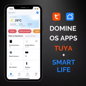 Imagem de capa para o Ebook O Mapa do Aplicativo Tuya Smart Life P/ Casa Inteligente 