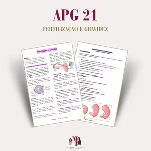 Imagem de capa para o Ebook RESUMOS AFYA - SOI II: APG 21 - Fertilização e Gravidez