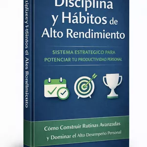 Imagen de portada para Ebook Disciplina y Habitos de Alto Rendimiento