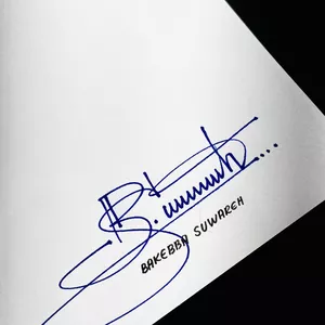 Imagem de capa para o Serviço online Sua Nova ASSINATURA OU RUBRICA Pessoal PERSONALIZADA