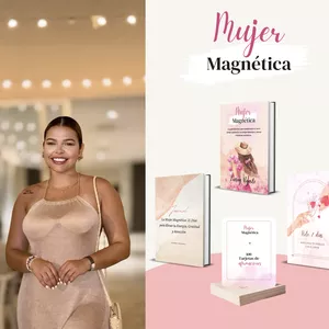 Imagen de portada para Ebook Mujer Magnetica: La guía definitiva para transformar tu amor propio, potenciar tu energía femenina y atraer relaciones auténticas.