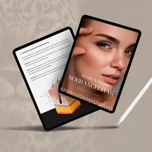 Imagem de capa para o Ebook Combo Design de Sobrancelhas + 4 eBooks Exclusivos