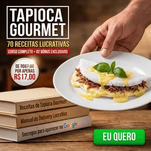 Imagem de capa para o Ebook A Perfeita Tapioca Gourmet