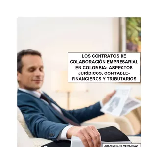 Imagen de portada para Ebook Los contratos de colaboración empresarial en Colombia: Aspectos jurídicos, contable - financieros y tributarios