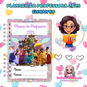 Imagem de capa para o Ebook PLANNER DA PROFESSORA - ENCANTO