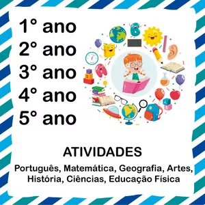 Imagem do curso Atividades de 1º ao 5º ano.