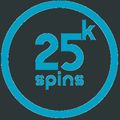 25000spins logo