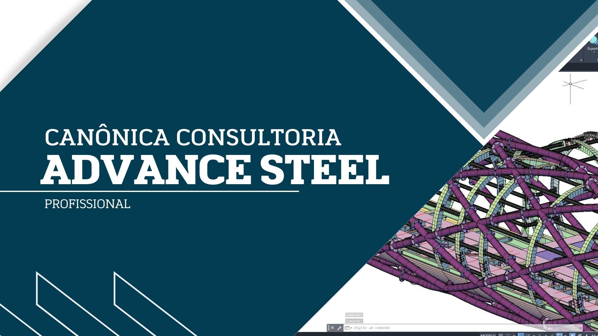 Imagem do curso ADVANCE STEEL PROFISSIONAL