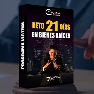Imagen de portada para Curso online 21 DIAS EN BIENES RAICES