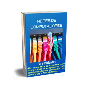 Imagem de capa para o Ebook Rede de Computadores para Iniciantes