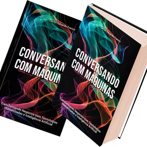 Imagem de capa para o Ebook CONVERSANDO COM MAQUINAS