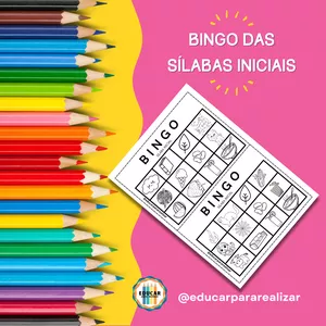 Imagem de capa para o Curso online Bingo das Sílabas Iniciais