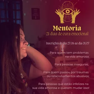Imagem de capa para o Curso online 21 dias de cura - curando os seus relacionamentos 