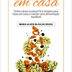 Imagem de capa para o Ebook Receitas Fit Em casa