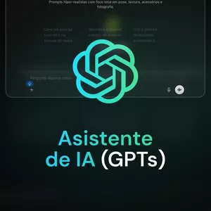 Imagen de portada para Curso online Asistentes de IA para creación de cursos online (GPTs)