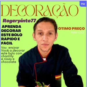 Que aprender a fazer uma decoraçao em um bolo rapido e facil ?
