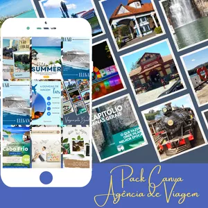 Imagem do curso Pack Canva Agência de Viagem