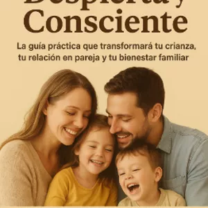 Imagen de portada para Ebook Familia Despierta y Consciente – La guía práctica que transformará tu crianza, tu relación en pareja y tu bienestar familiar