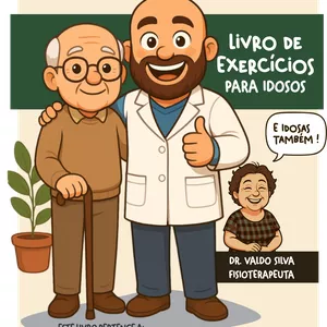 Imagem de capa para o Ebook Cartilha de exercícios para idosos