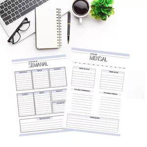 Imagem de capa para o Ebook Study Planner: Semanal + Mensal