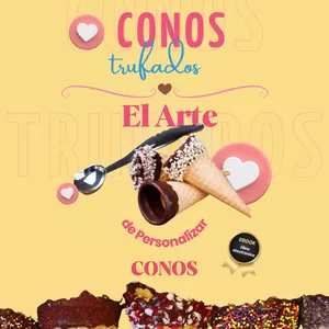 Imagen de portada para Ebook CONOS TRUFADOS : El Arte de Personalizar Conos