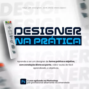 Imagem do curso DESIGNER NA PRÁTICA