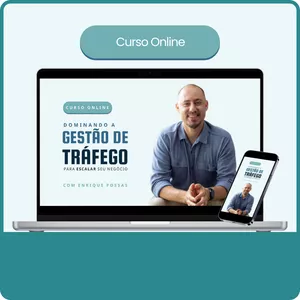 Imagem de Dominando a Gestão de Tráfego | Curso Online criado por Enrique Possas na hotmart