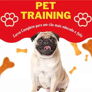 Imagem de capa para o Ebook Método Pet Training  - Adestramento
