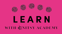 Learn with Knitsy Academy logo