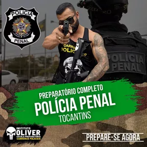 Imagem de capa para o Curso online 👮‍♂️Preparatório Completo POLÍCIA PENAL do Tocantins 👮‍♂️ PPTO - Instituto Óliver