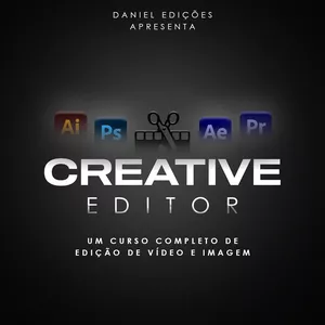 Imagem de capa para o Curso online Creative Editor -  Edição de Vídeo e Imagem