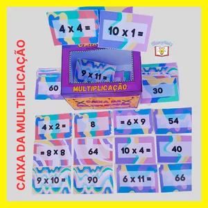 Imagem de capa para o Ebook CAIXA DA MULTIPLICAÇÃO 