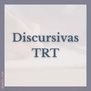 Imagem de capa para o Curso online Discursivas TRT