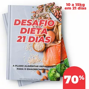 Imagem principal do produto Desafio 21 Dias - Dieta & Emagrecimento