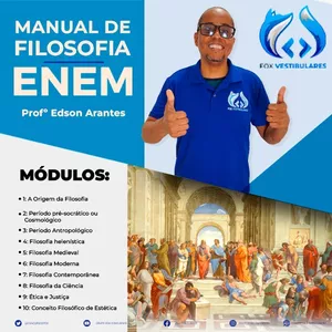Imagem de capa para o Ebook Manual de Filosofia ENEM