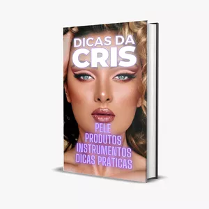 Imagem de capa para o Ebook Dicas de produtos e cuidados com a pele